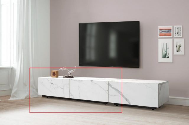 卡洛那 4尺石紋長櫃